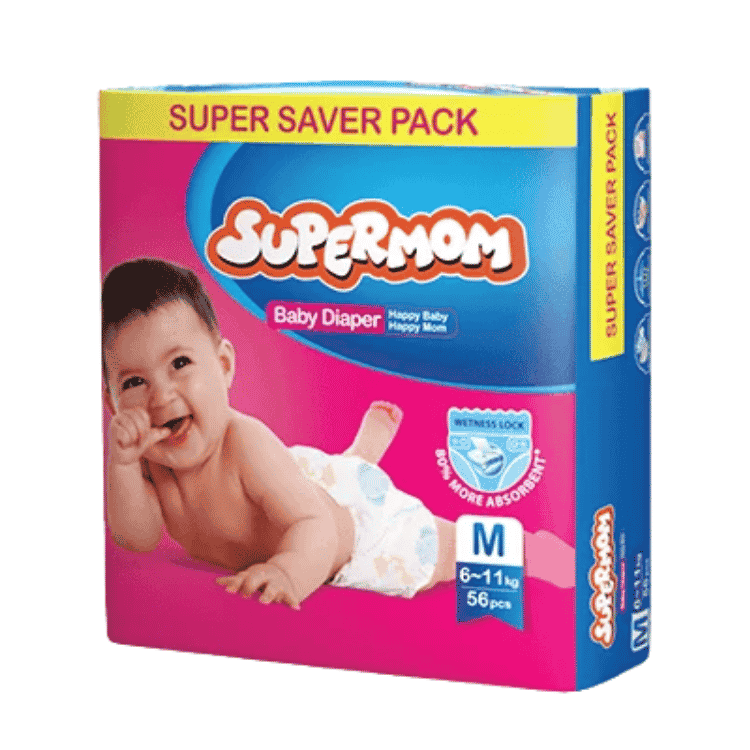 Supermom Baby Diaper Medium 20 pcs